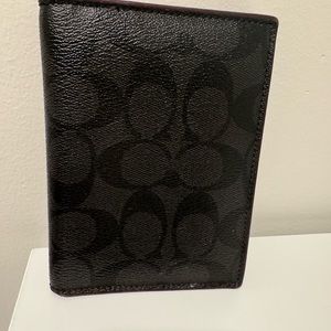 Coach passport wallet